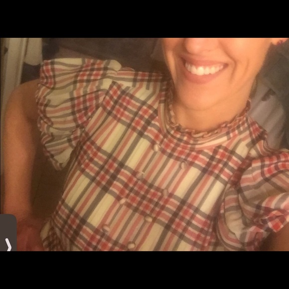 DEAL💥Juicy Couture Silk Mock Neck Victorian - Picture 6 of 6